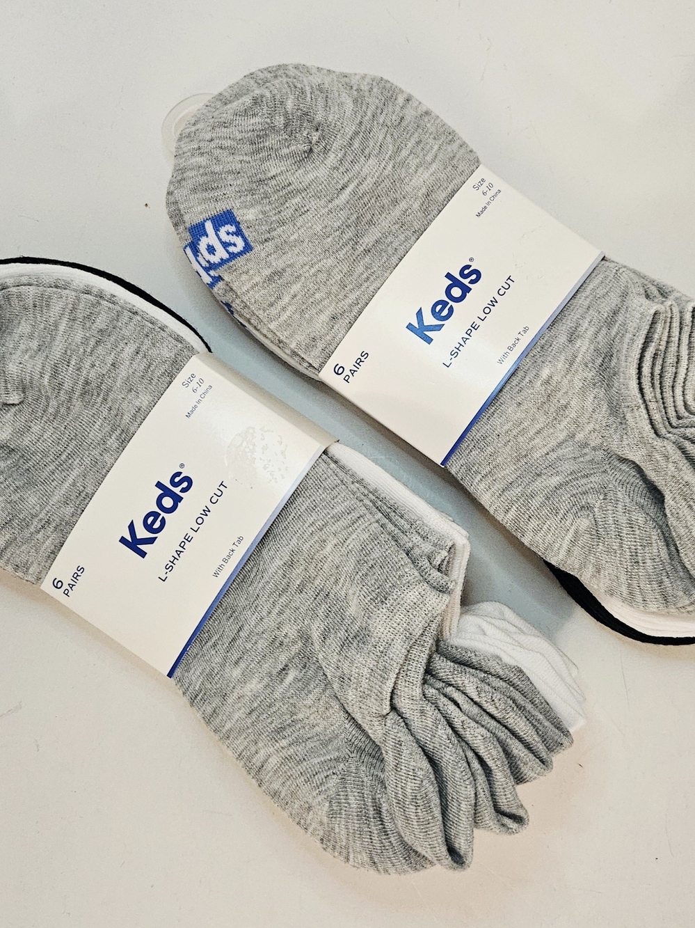 Keds L-Shape Low Cut Socks 12 Pairs